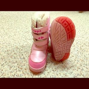 Peppa Pig light up boots